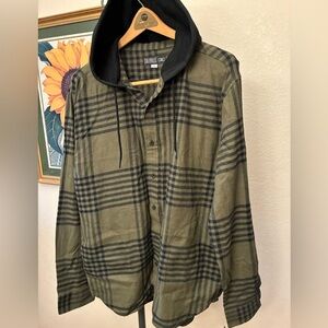 New Caliville Hooded Flannel Shirt